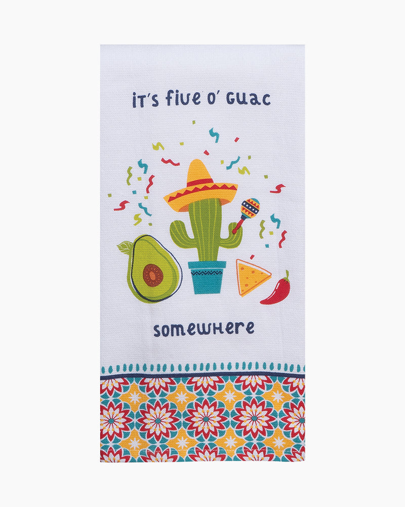 It's Five O' Guac Somewhere Towel