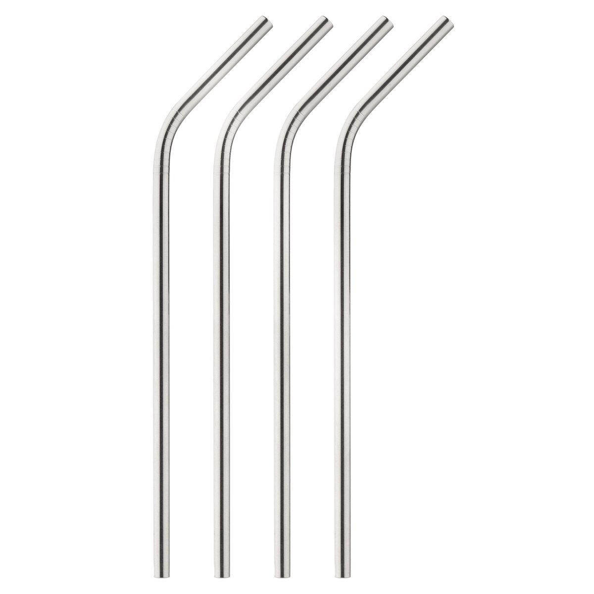 Stainless Steel Reusable Drinking Straws with Cleaning Brush