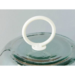 Bianca Glass Dome - White