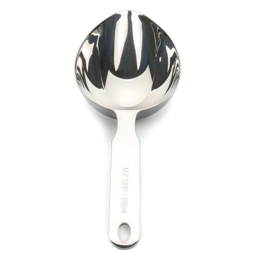 Stainless Steel Scoop - 1/2 Cup