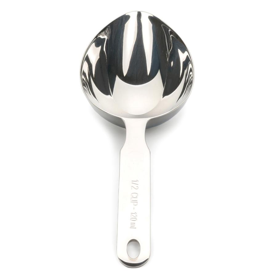 Stainless Steel Scoop - 1/2 Cup