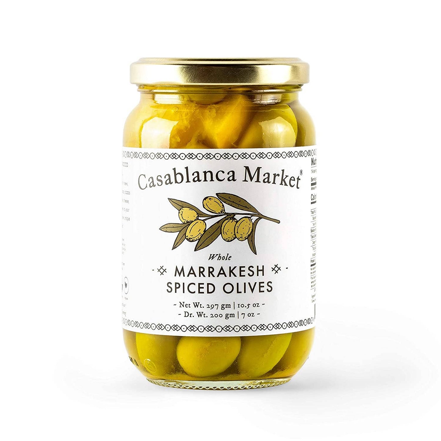 Casablanca Market Marrakesh Spiced Green Olives, 10.5 oz