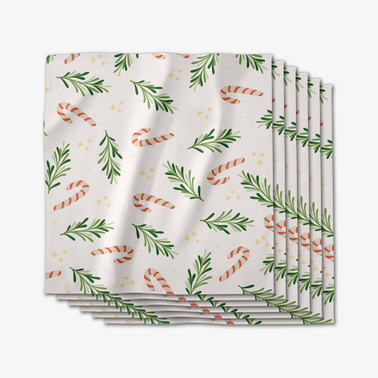 Geometry - Happy Holidays Dinner Napkin Set