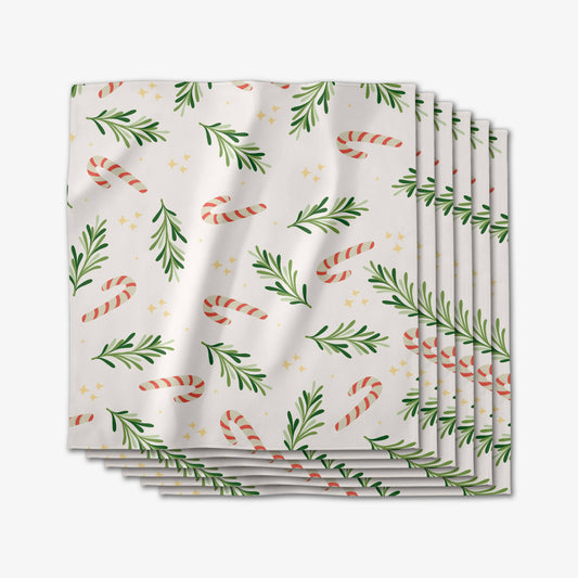 Geometry - Happy Holidays Dinner Napkin Set