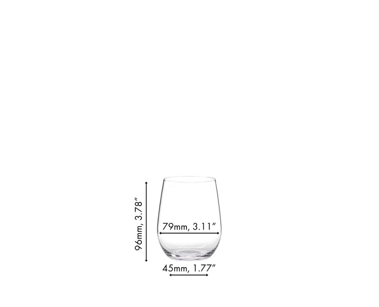 Riedel O Stemless Viognier/Chardonnay Glass