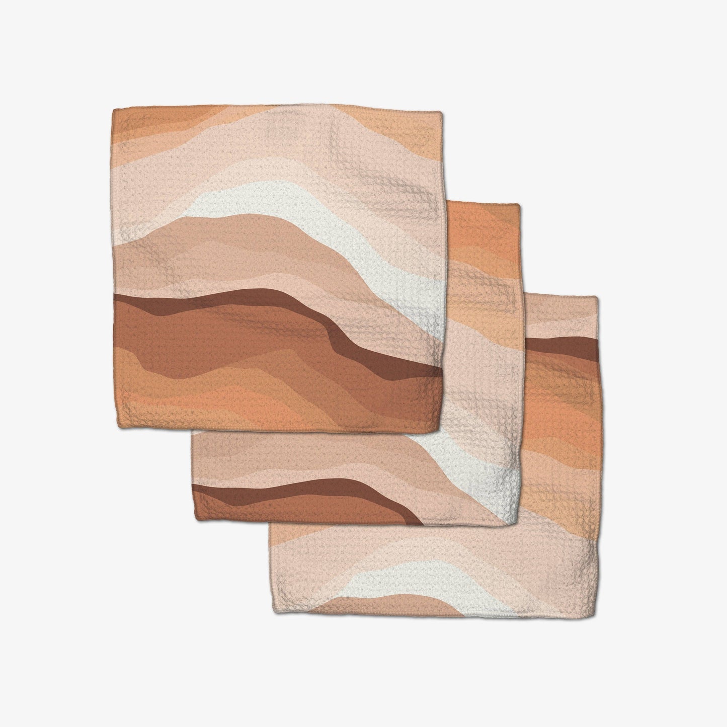Geometry - Levels of Fall Dishcloth Set
