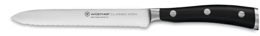 Wüsthof Classic Ikon Serrated Utility Knife - 5"