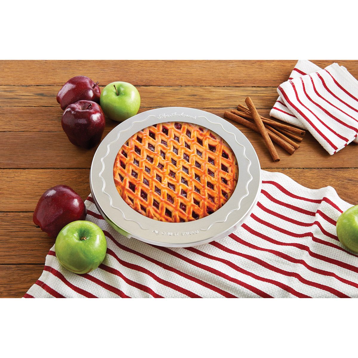Mrs A Pie Crust Shield