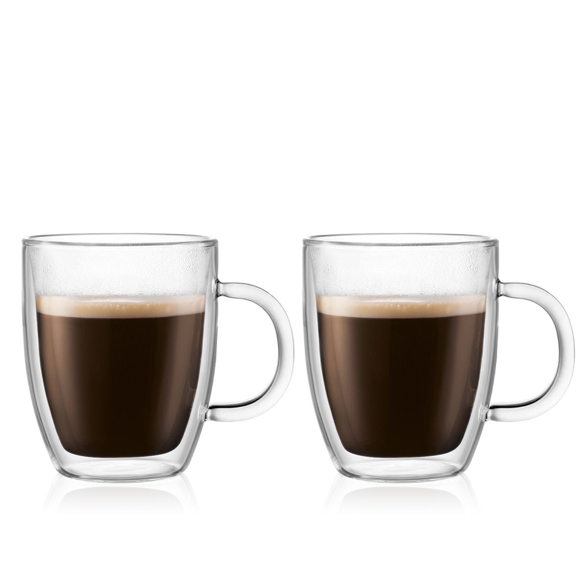 Bodum Bistro Double Wall Mugs