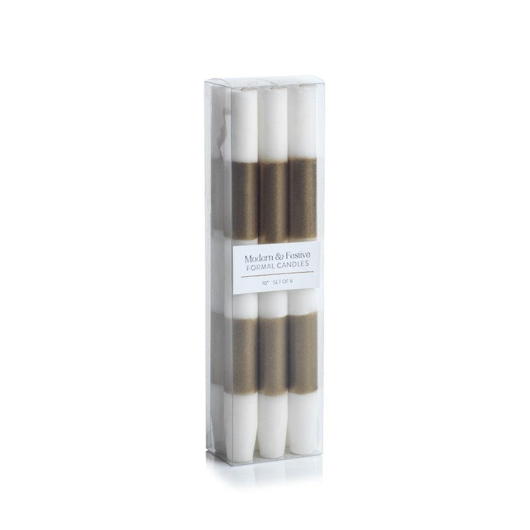 Modern & Festive Formal Candles - 10"