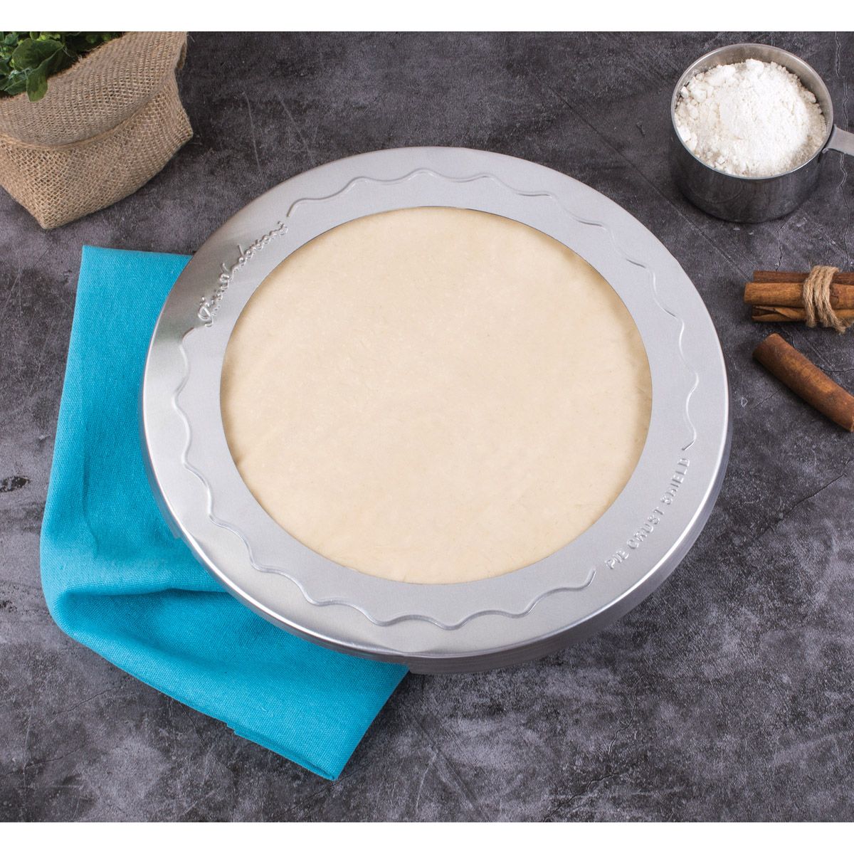 Mrs A Pie Crust Shield