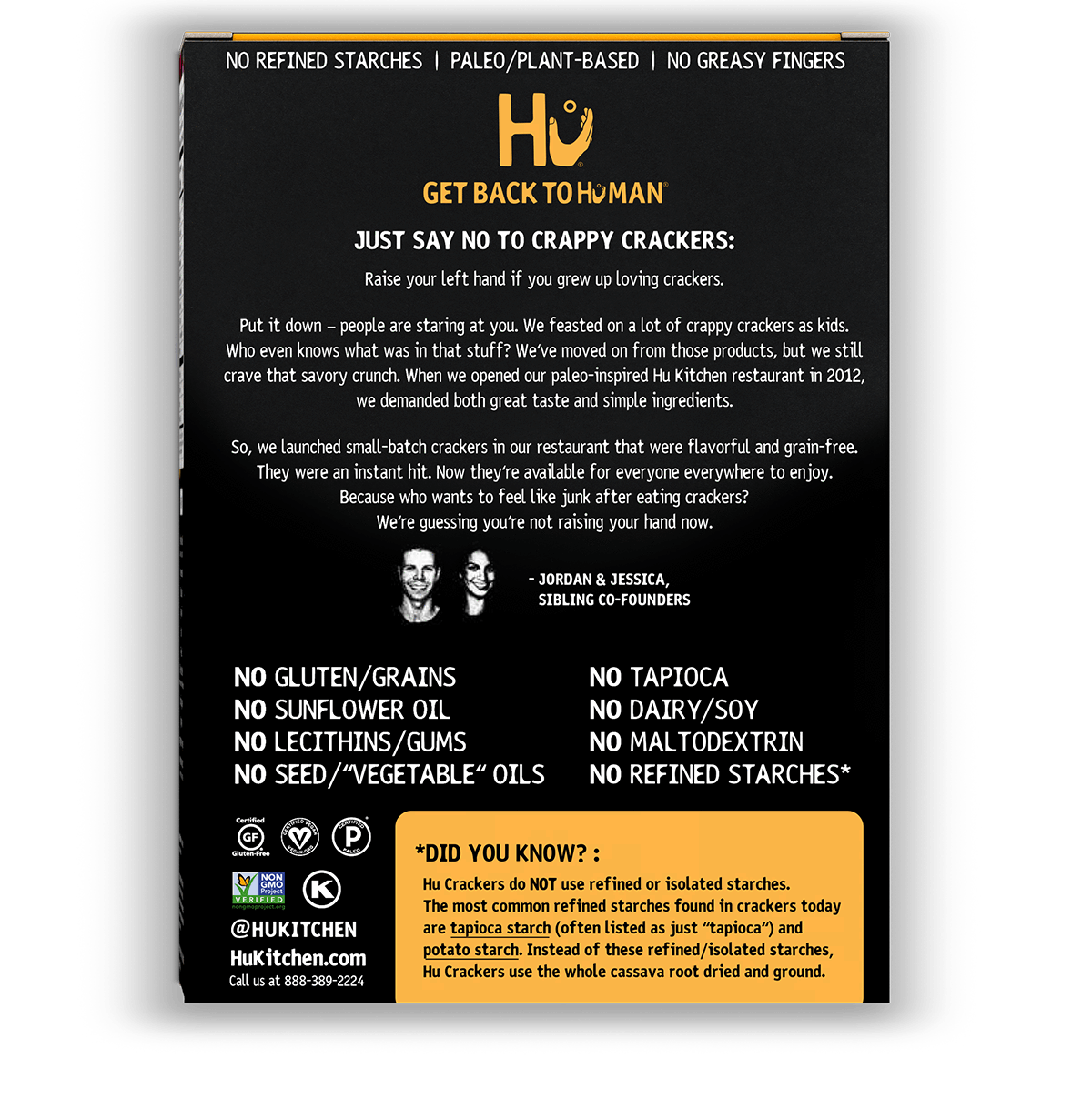 Hu Everything Grain-Free Cracker