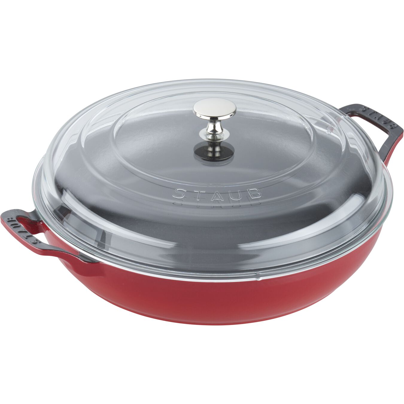 Staub Braiser with Glass Lid - 3.5 Qt