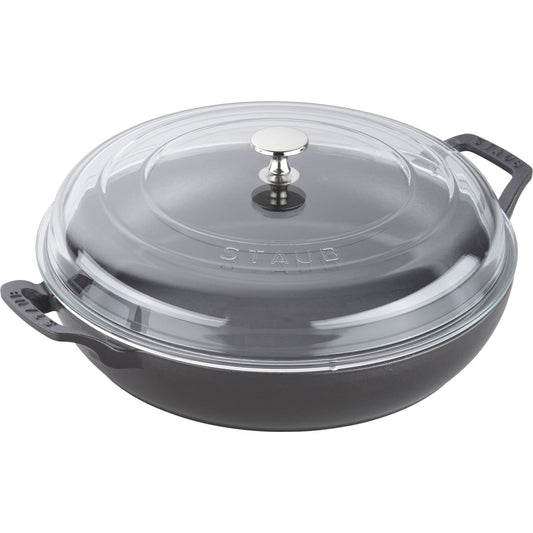 Staub Braiser with Glass Lid - 3.5 Qt