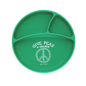 Bella Tunno Give Peas a Chance Wonder Plate