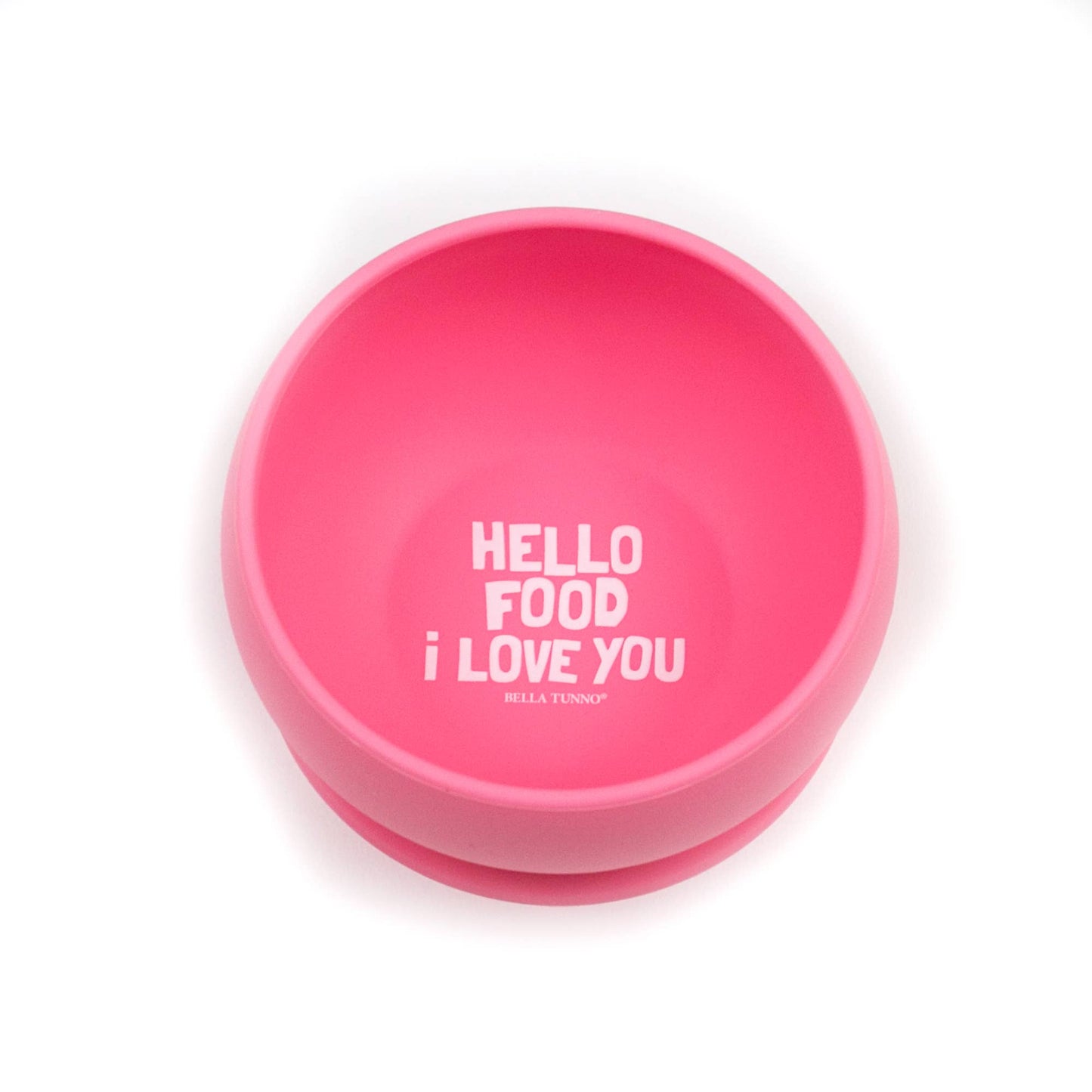 Bella Tunno Hello Food I Love You Suction Bowl