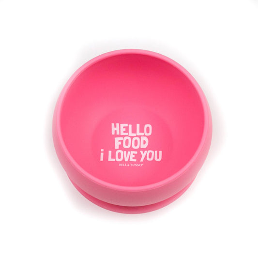 Bella Tunno Hello Food I Love You Suction Bowl