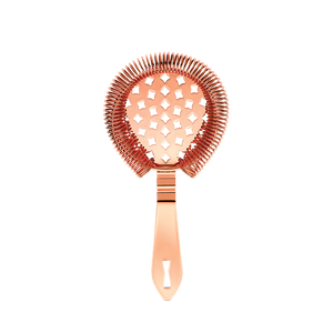 Barfly Mixology Gear Classic Hawthorne Spring Bar Strainer, Copper Plated, 6 7/8"