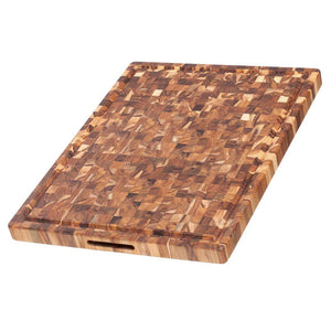 Teakhaus Butcher Block Carving Board Reversible