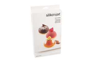 Silkomart Half Sphere Silicone Molds - 3"