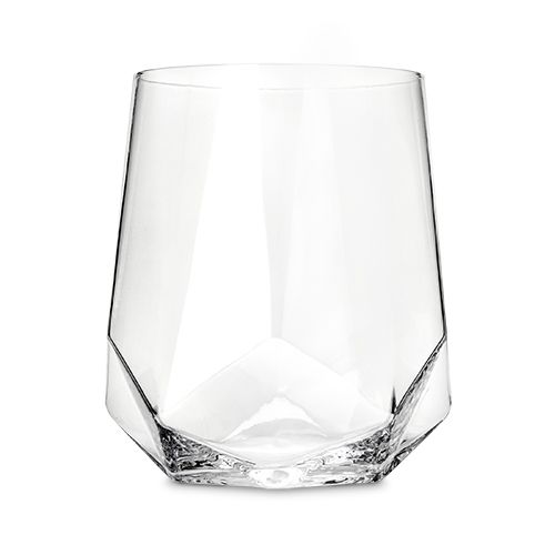 True Faceted Wine Tumblers by Viski - 2 PC