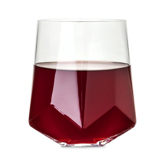 True Faceted Wine Tumblers by Viski - 2 PC