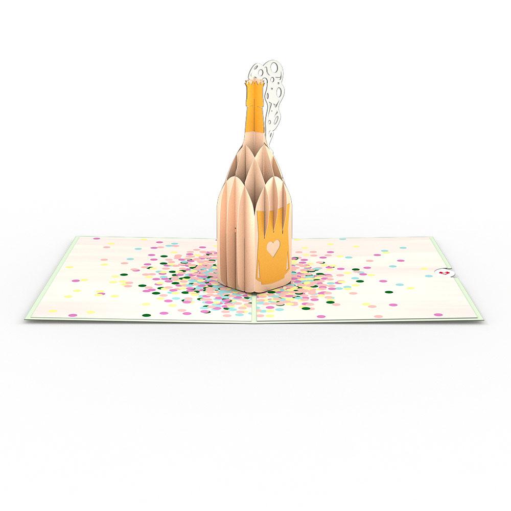 Lovepop Champagne Pop-Up Card
