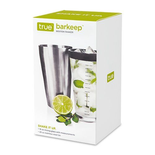 True Barkeep Boston Shaker