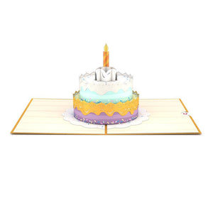 Lovepop Happy Birthday Cake Card