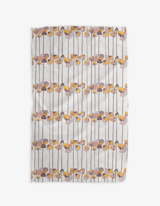 Geometry - Blossoming Buds Tea Towel