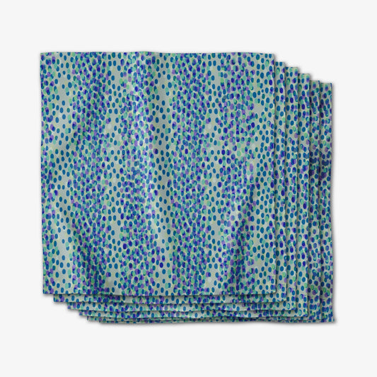 Geometry - Spotty Summer Dinner Napkin Set