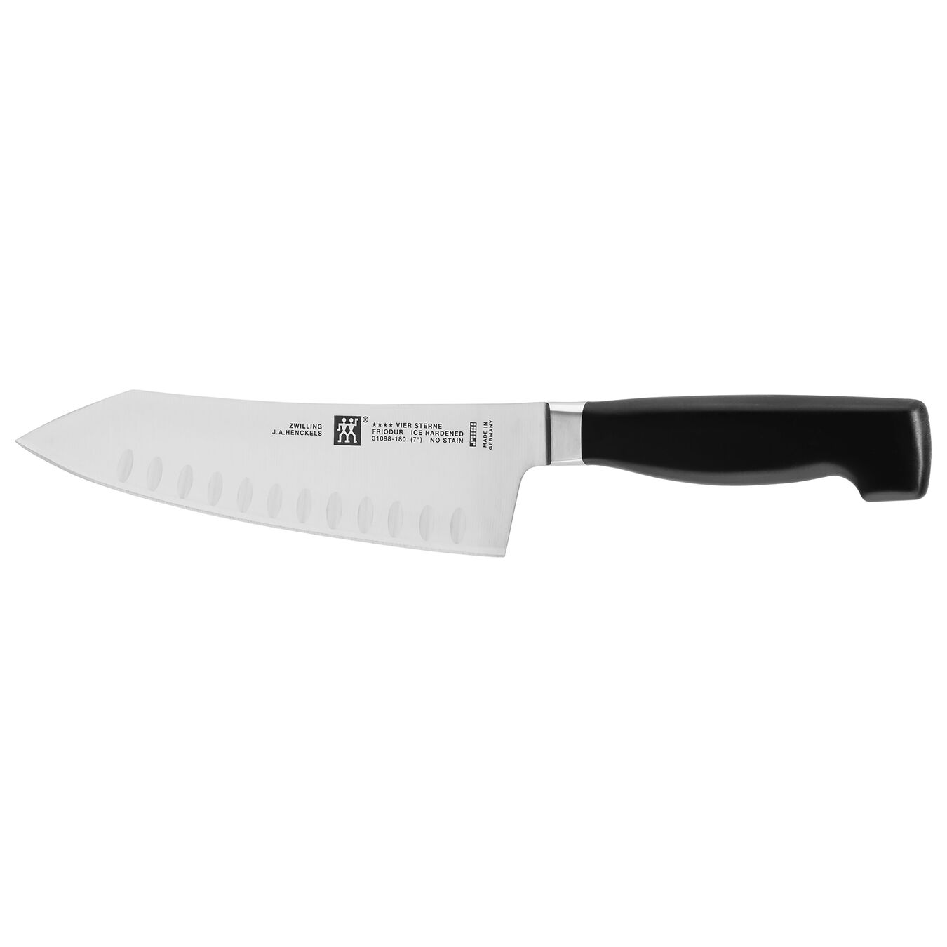 Zwilling Four Star Rock & Chop, 7" Rocking Santoku and 5.5" Prep