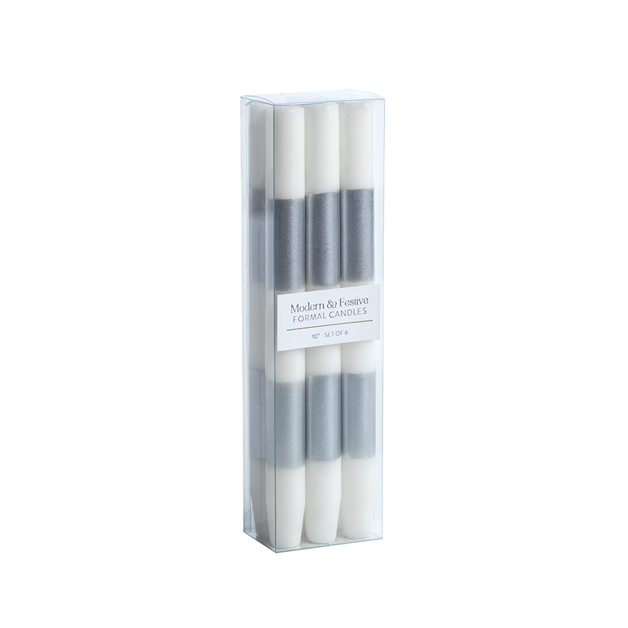Modern & Festive Formal Candles - 10"