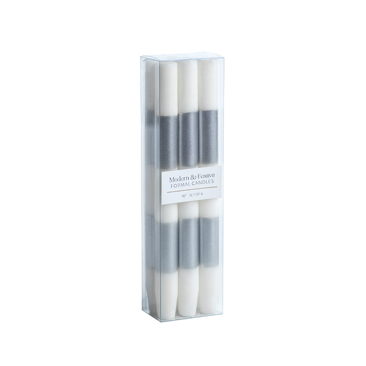 Modern & Festive Formal Candles - 10"