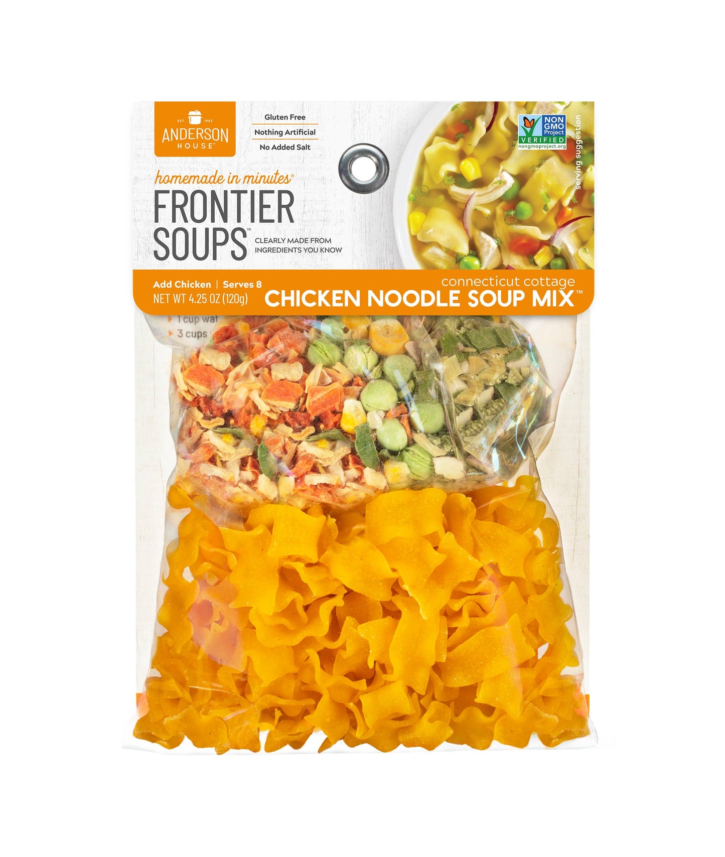 Frontier Soups Connecticut Cottage Chicken Noodle Soup Mix
