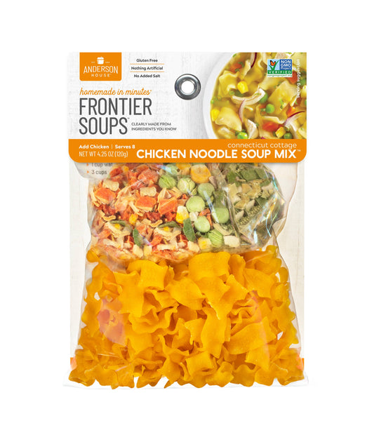 Frontier Soups Connecticut Cottage Chicken Noodle Soup Mix