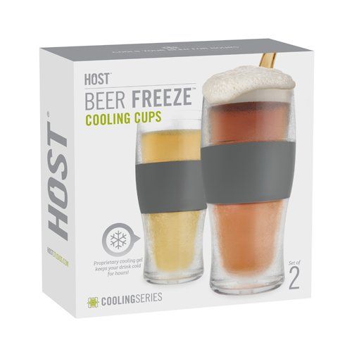 True Freeze Cooling Pint Glasses by Host