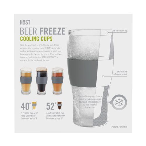 
            
                Load image into Gallery viewer, True Freeze Cooling Pint Glasses by Host
            
        