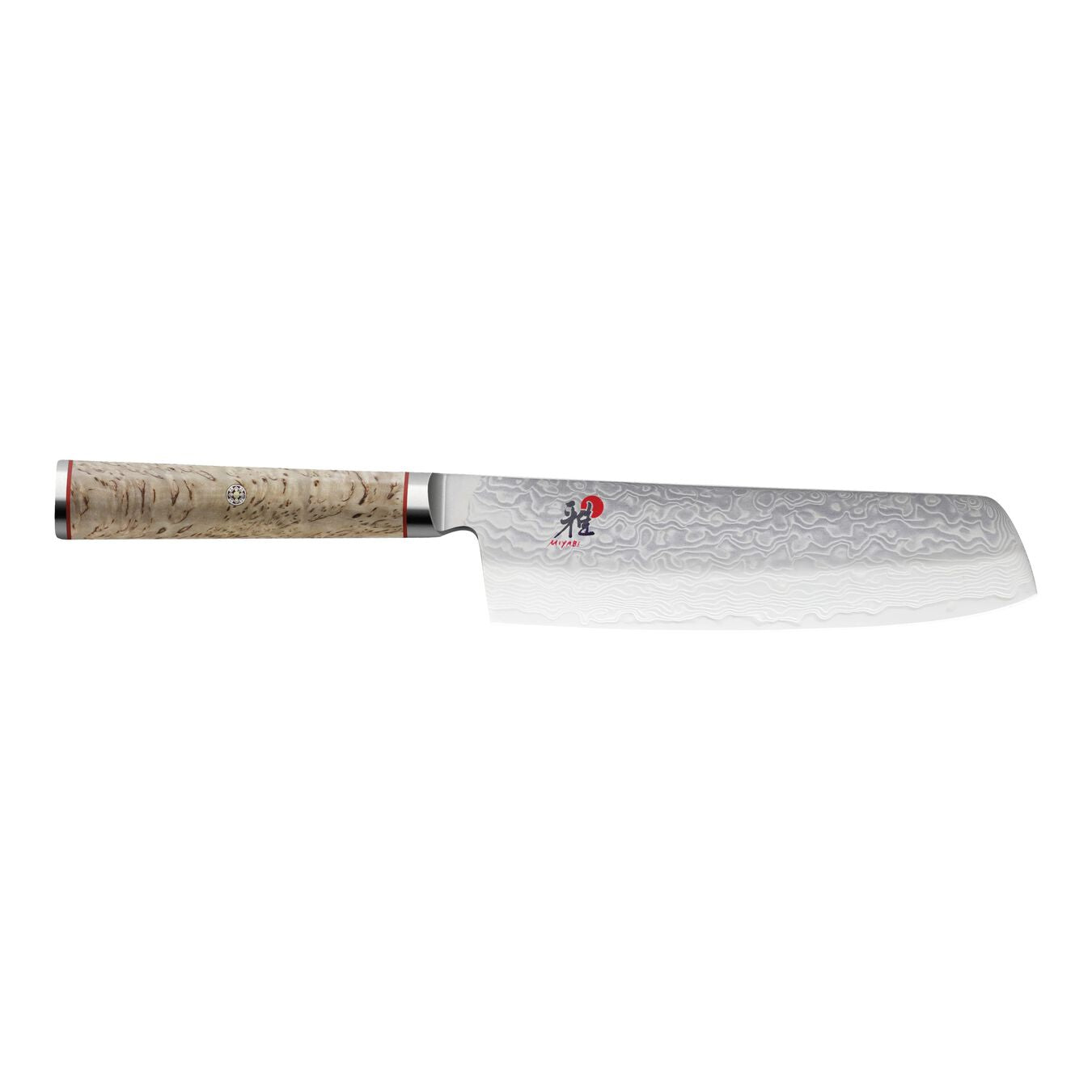 Miyabi Birchwood Nakiri Knife, 6.5"