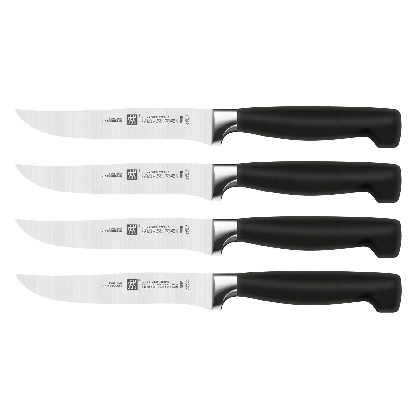 Zwilling Four Star Twin Steak Knife Set