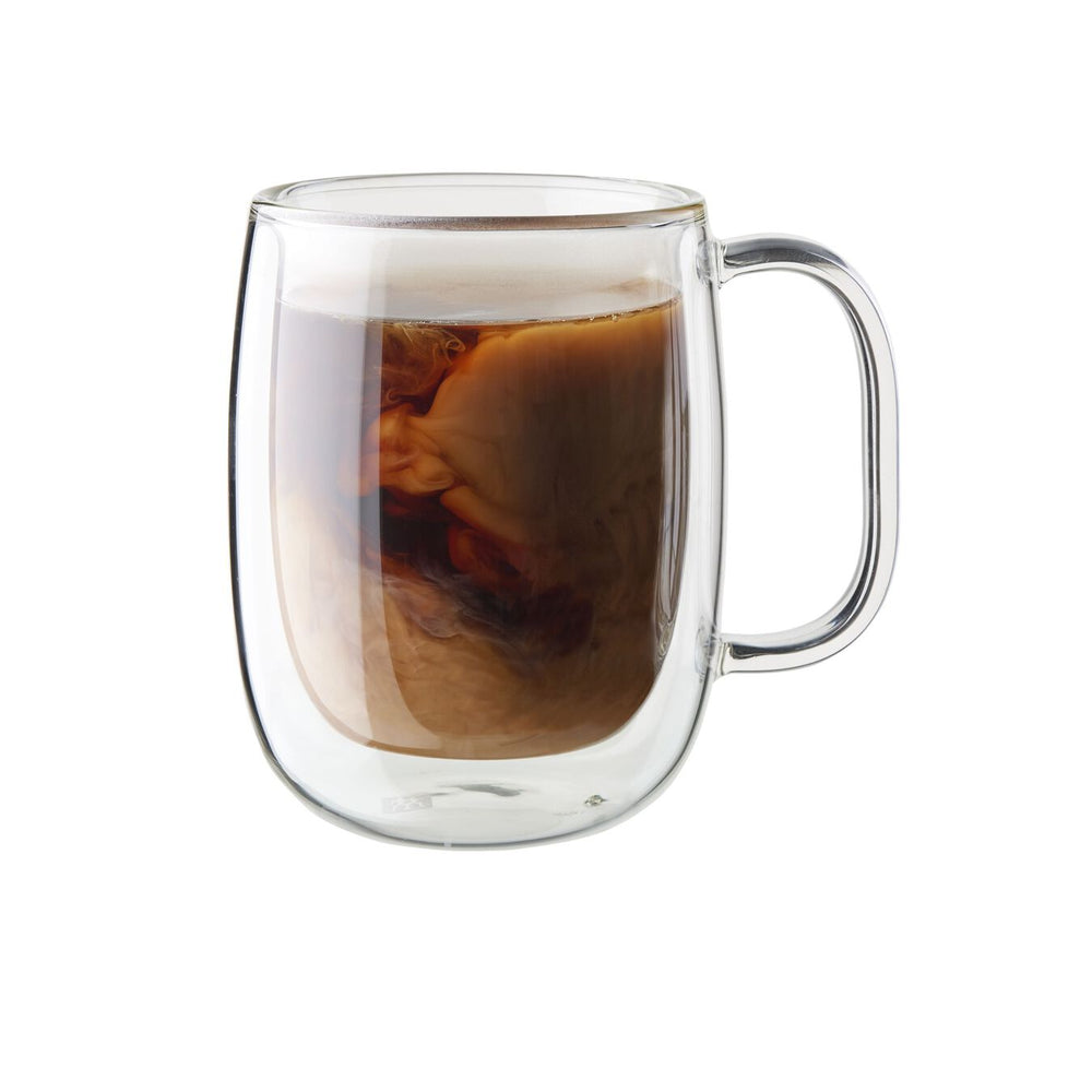 Zwilling Sorrento Double Walled Glass Mug - 2 Pieces