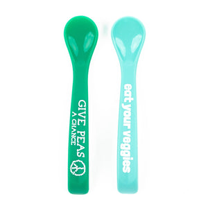 Bella Tunno Give Peas / Eat Veggies Spoon Set