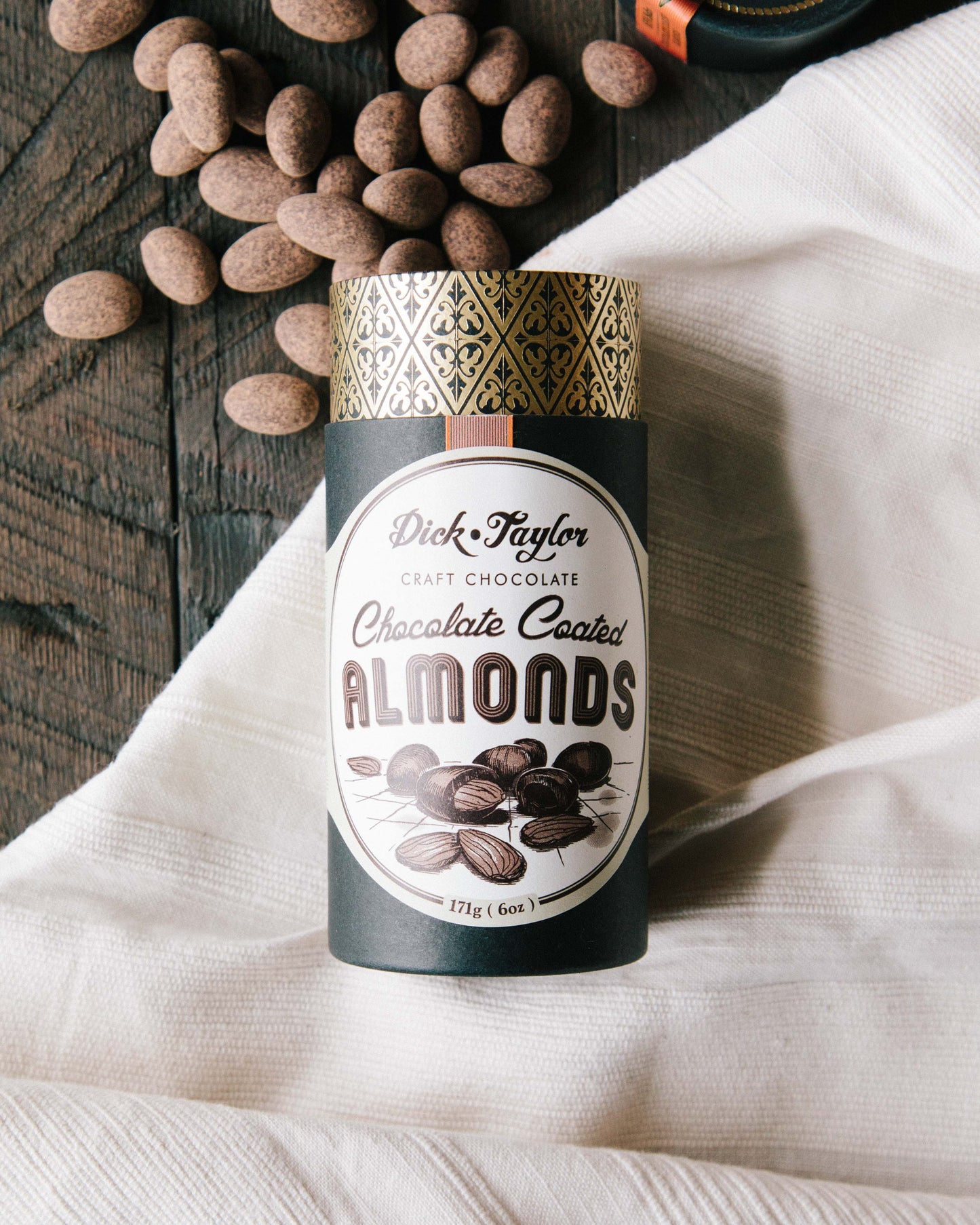 Dick Taylor Craft Chocolate Chocolate Coated Almonds