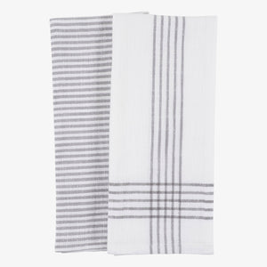 KAF Home Monaco Gray Washed Dish Towel - 2 PC