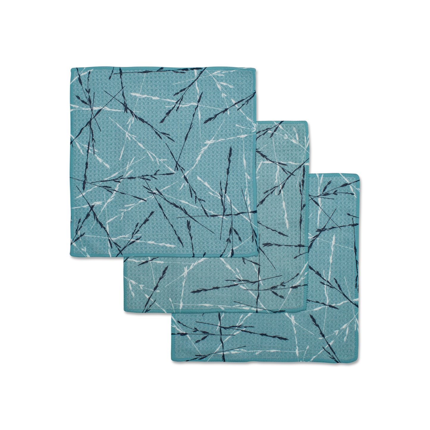 Geometry - Cool Reeds Dishcloth Set