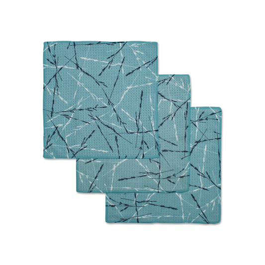 Geometry - Cool Reeds Dishcloth Set