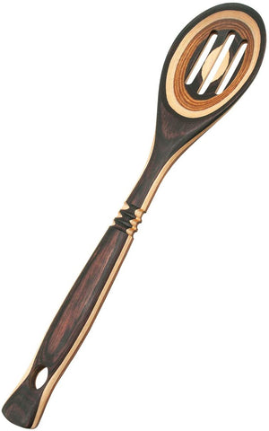Island Bamboo Wood Slotted Spoon