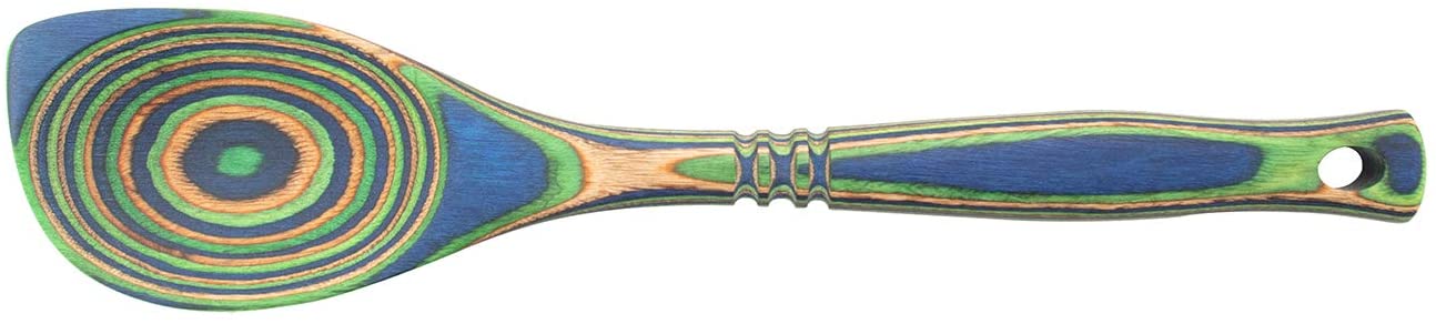 Island Bamboo Wood Corner Spoon