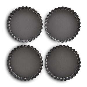
            
                Load image into Gallery viewer, Mrs Anderson Non-Stick Quiche Pans- 4 PC
            
        