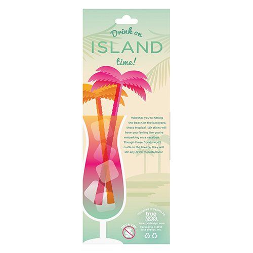 True Palm Tree Stir Sticks by Truezoo